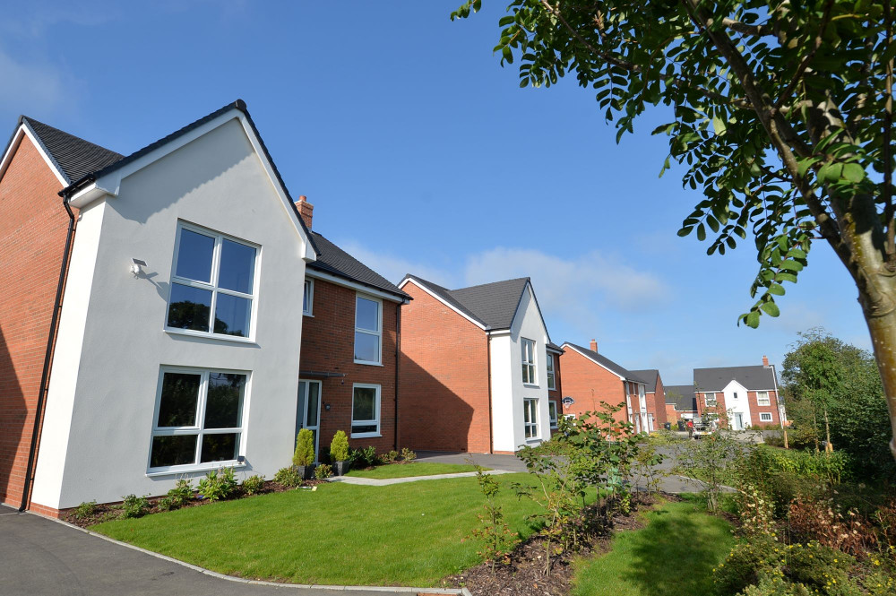 A street scene at Bellway’s Kings Grove development in Lighthorne Heath, where the final homes are for sale.