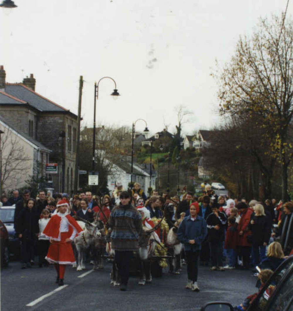 Another photo from the 1999 parade (photo via Cowbridge History Society)