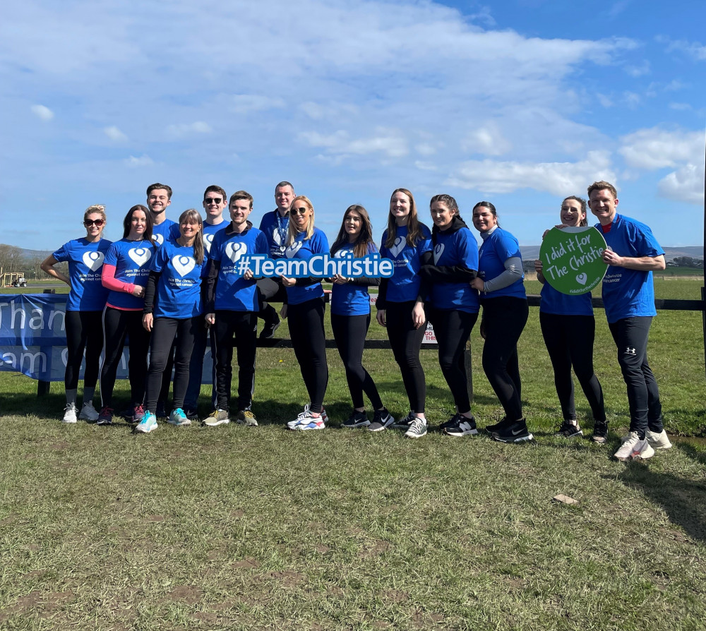 SAS Daniels employees just before their daredevil skydive (Image - SAS Daniels)