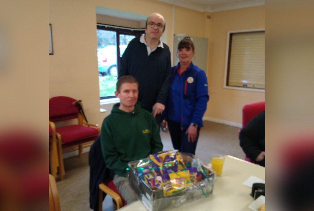 Donation from Tesco (Exmouth Stroke Survivors Club)