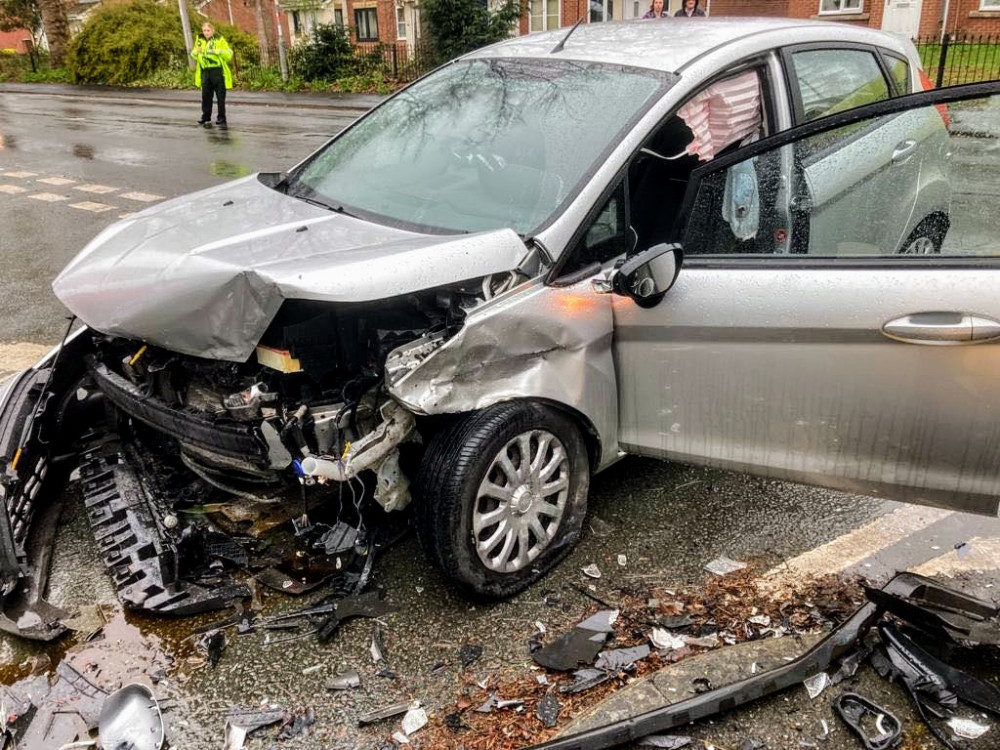 Stephanie Wood was arrested on Friday 14 April, following reports of a collision at 7:30am on Victoria Avenue - at its junction with Queens Park Drive (Nub News).