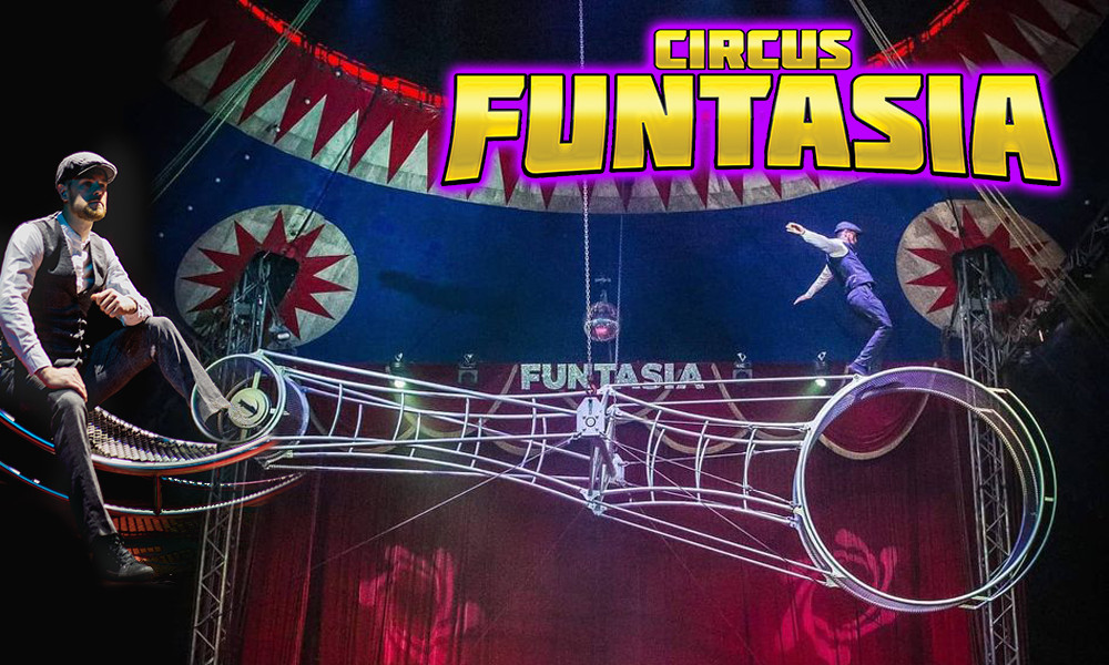 Circus Funtasia is live at Tipkinder Park, opposite Queens Park - from Thursday 20 April until Monday 1 May.