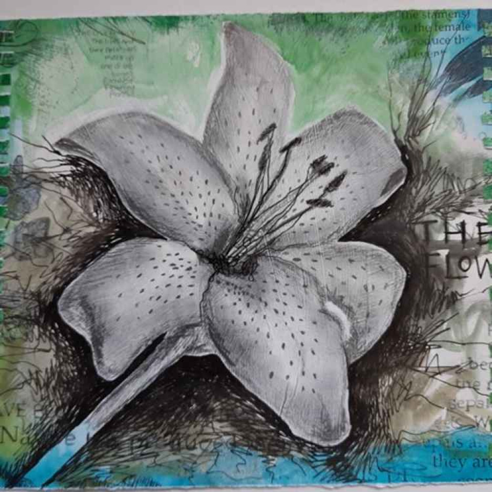 'Flower' by Sue Marsden 'Flower' by Sue Marsden