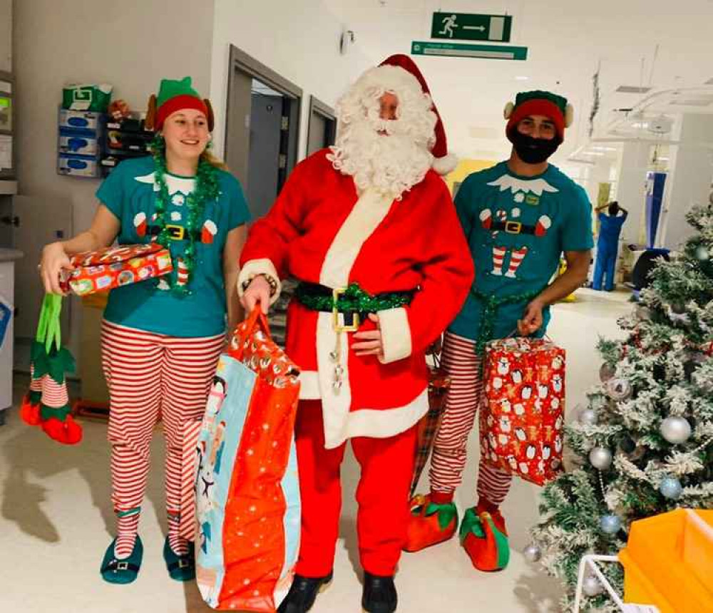 Last year, Santa could visit the ward. But Coronavirus restrictions mean Christmas on the ward will be very different this year