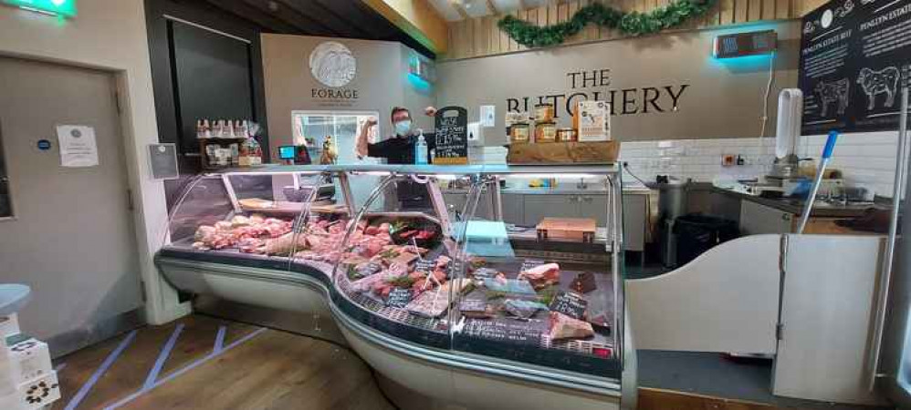 Locally-sourced produce is the theme of the shop Locally-sourced produce is the theme of the shop