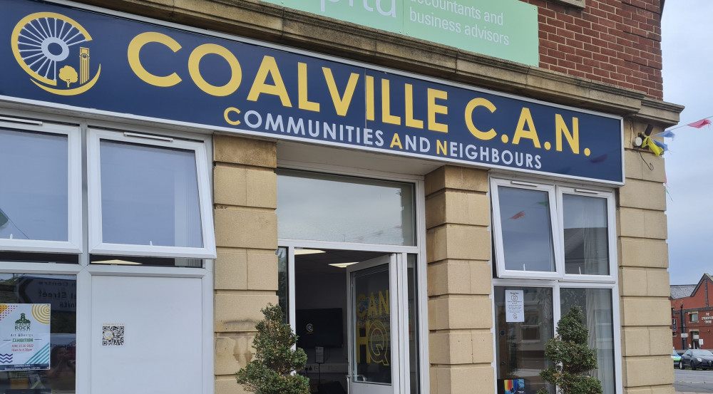 The Coalville CAN offices in Memorial Square