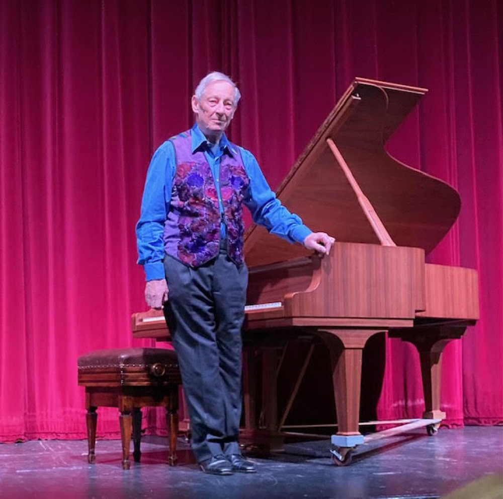 Pianist Martin Jones on stage at the Gateway (photo credit: Angela Willes)