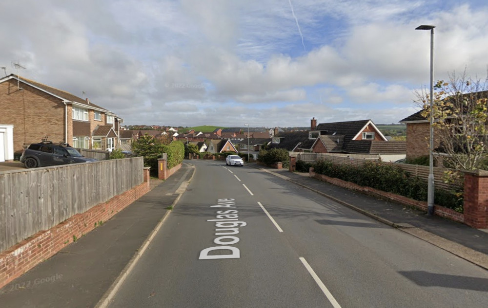 Douglas Avenue, Exmouth (Google Maps)