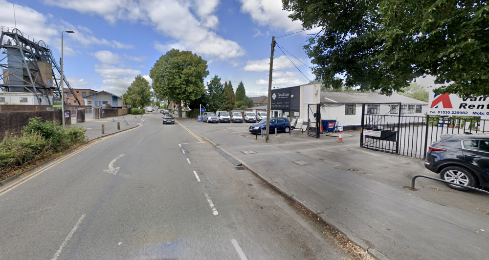 The development is planned for a site off Ashby Road in Coalville. Image: Instantstreetview.com