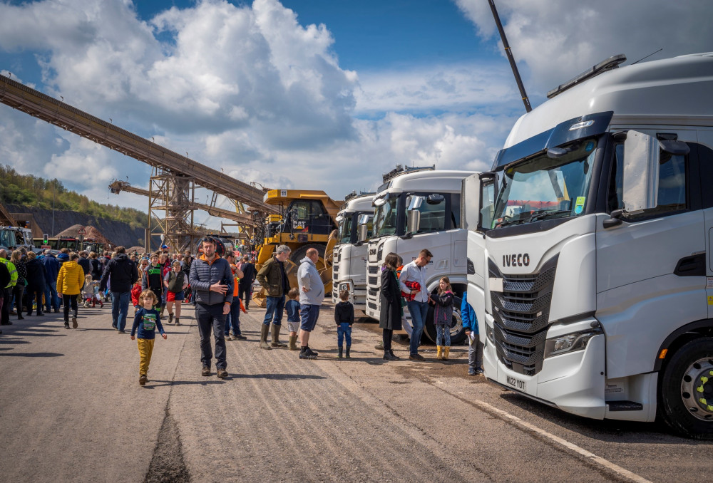 Hanson's Community Open Day at Whatley Quarry Draws 5,000 Visitors and Raises Over £2,000 for Local Charity, We Hear You Cancer Counselling.