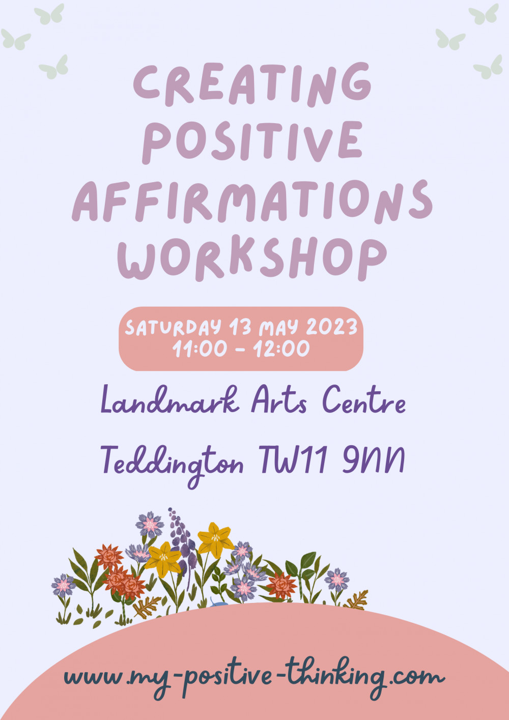 Creating Positive Affirmations Workshop (adults)