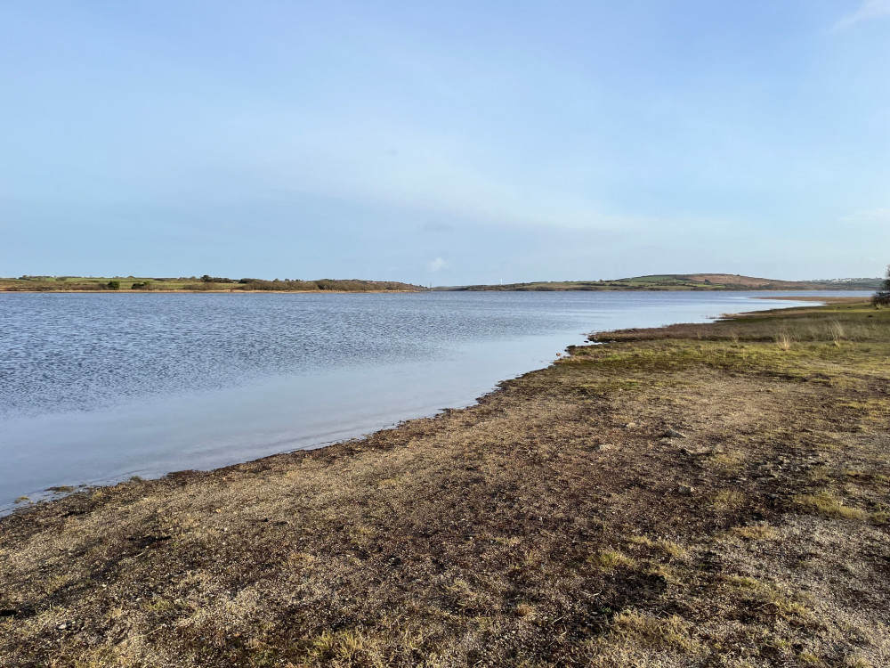 Stithians reservoir pictured in January - it currently stands at 60% capacity. (Image:Lee Trewhela) Stithians reservoir pictured in January - it currently stands at 60% capacity. (Image:Lee Trewhela)