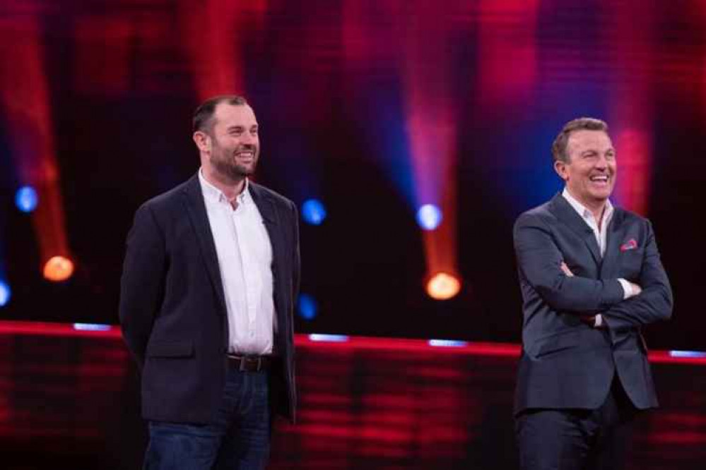 Michael Freebury with Bradley Walsh on Beat the Chasers (Image via ITV) Michael Freebury with Bradley Walsh on Beat the Chasers (Image via ITV)
