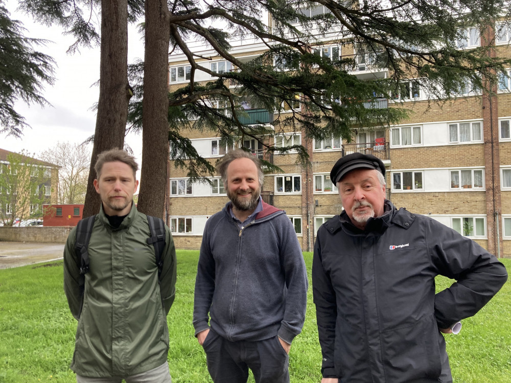 (L-R) Peter, Greg d'Ollone and Paul Doorly at the Ashburton Estate. Credit: Charlotte Lillywhite/LDRS (L-R) Peter, Greg d'Ollone and Paul Doorly at the Ashburton Estate. Credit: Charlotte Lillywhite/LDRS