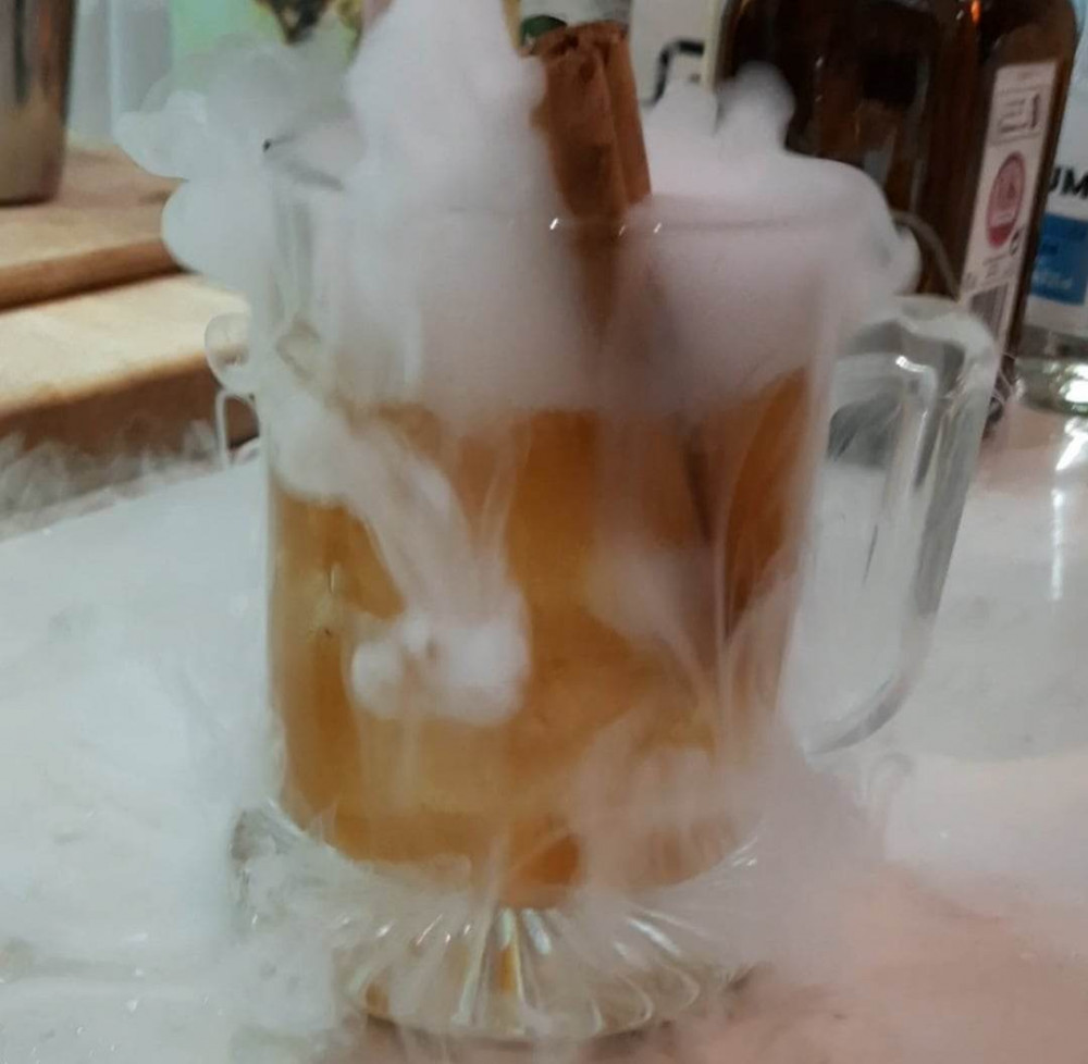 Cocktail of the Week: Caramelised Rum Punch. Image credit: Josh Tooley. Cocktail of the Week: Caramelised Rum Punch. Image credit: Josh Tooley.