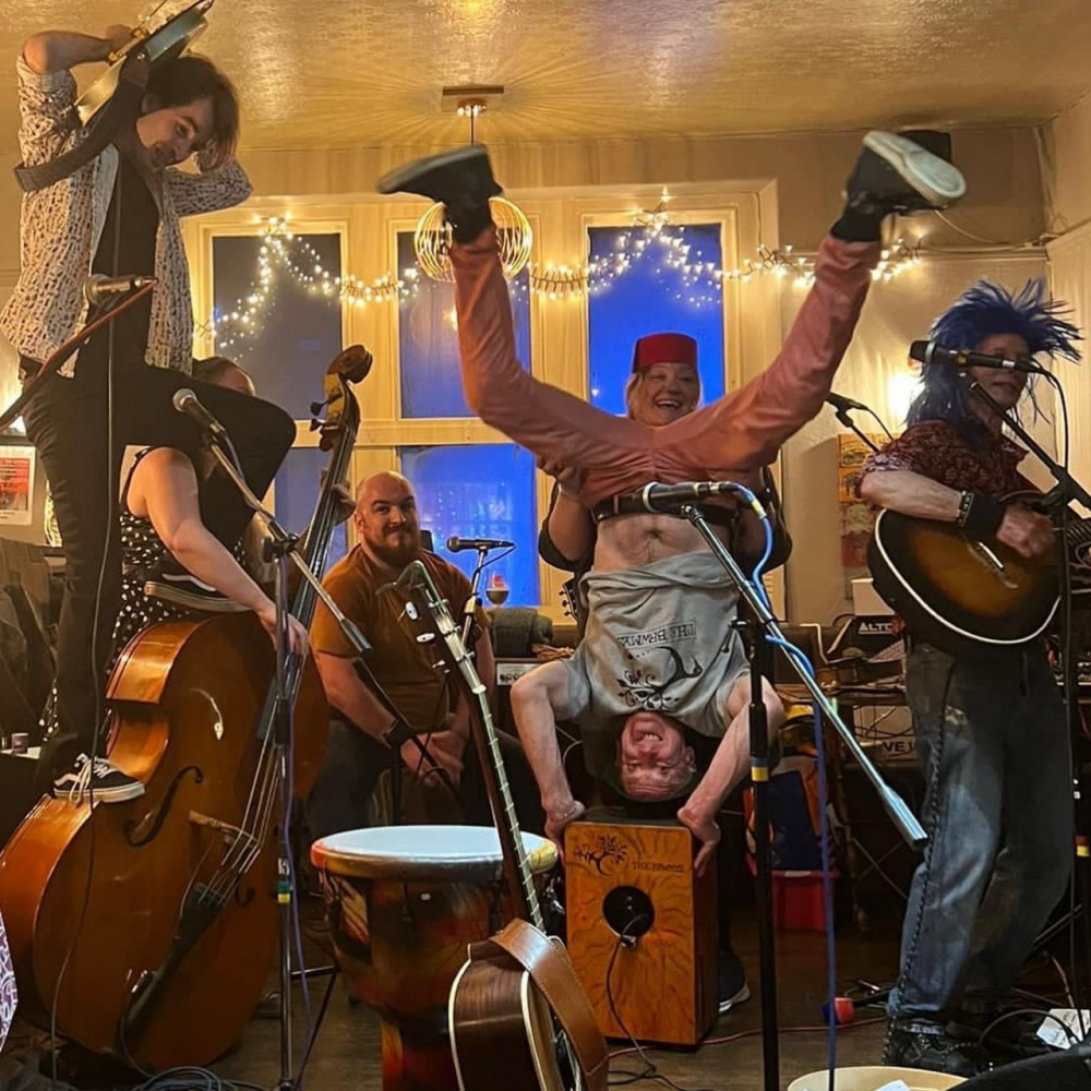 Fun at the Horse and Groom. 
