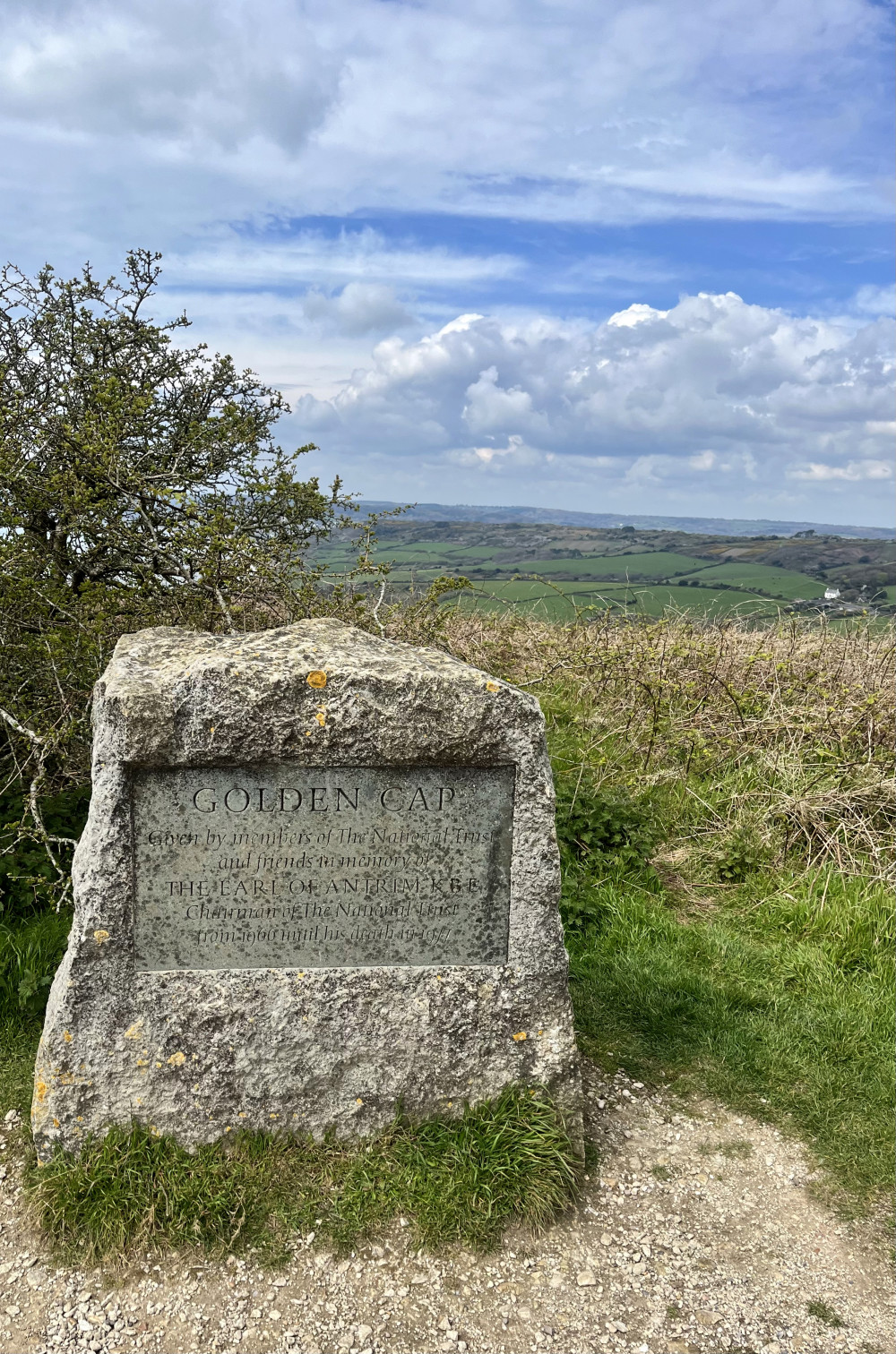 Golden Cap, the highest peak on the south coast