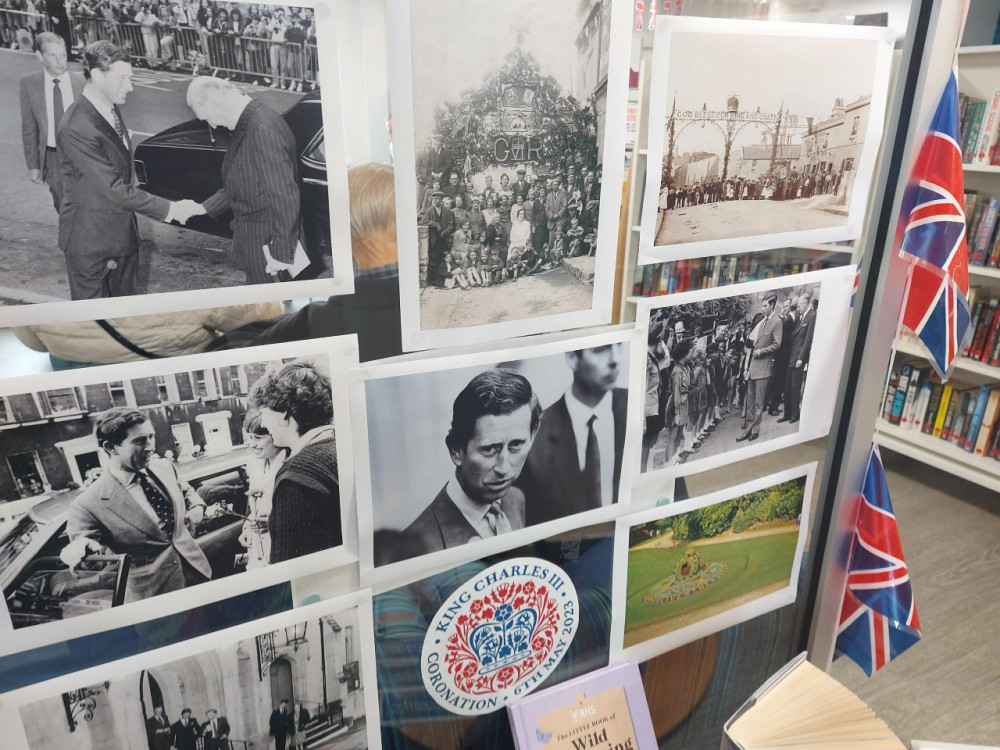 Fit for a king - a selection of royal photos in Midsomer Norton library 