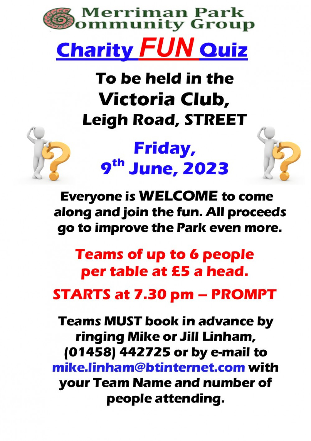 Merriman Park Fun Quiz Merriman Park Fun Quiz