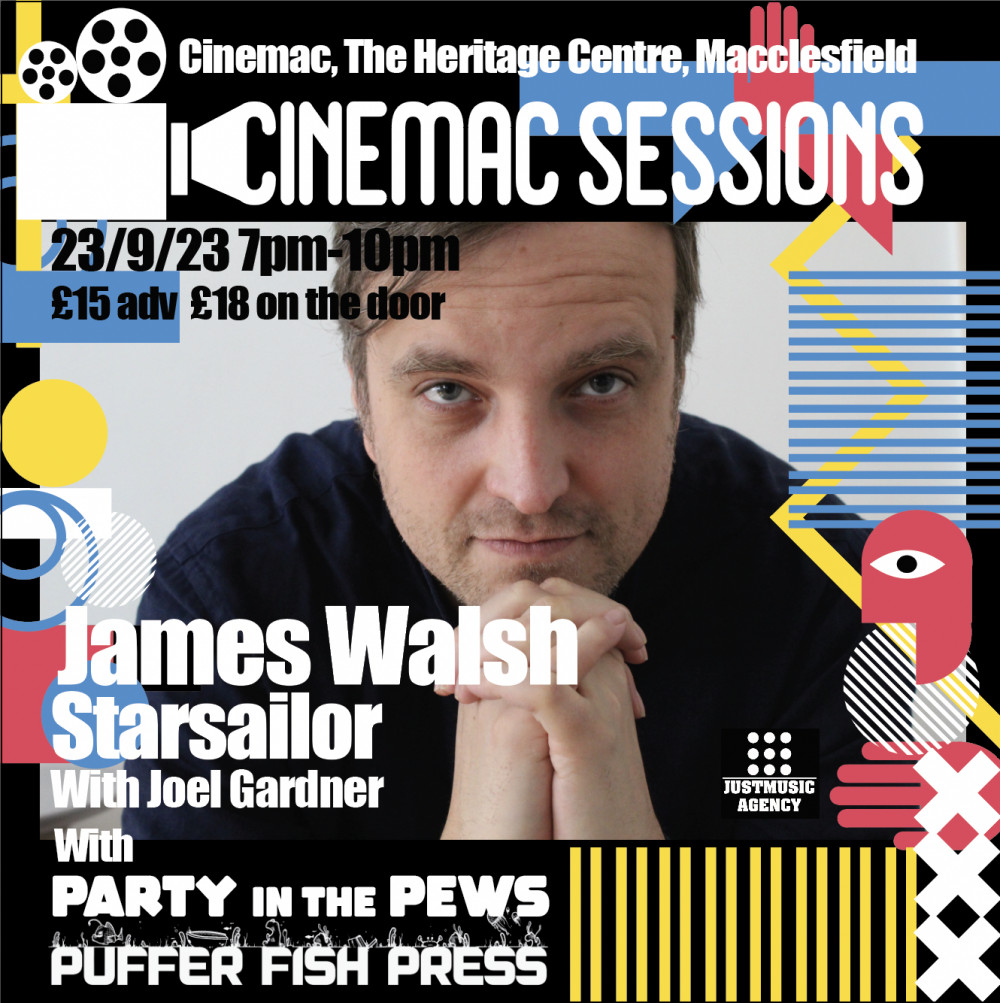 Party in the Pews Presents James Walsh Starsailor Solo Acoustic 