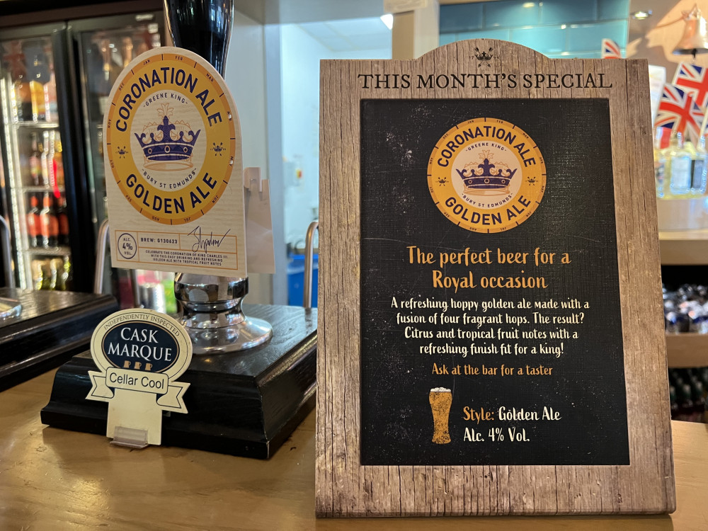 Greene King pubs will be serving 'Coronation Ale' to help residents celebrate as King Charles III takes the throne (Nub News).