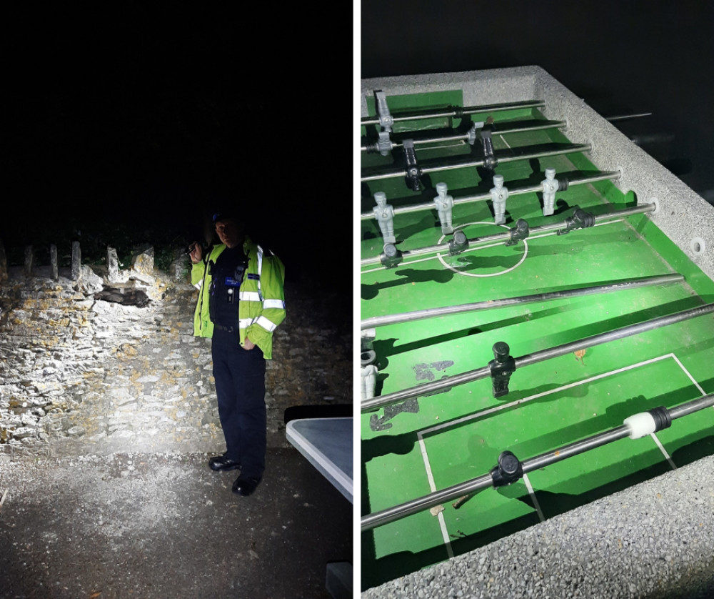 Police urge Collett Park vandals to come forward and explain their actions, branding them 'attention seekers'. Police urge Collett Park vandals to come forward and explain their actions, branding them 'attention seekers'.