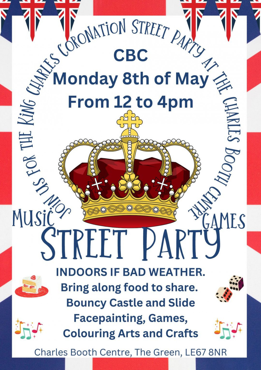  Coronation Street Party at the Charles Booth Centre, Thringstone, near Coalville