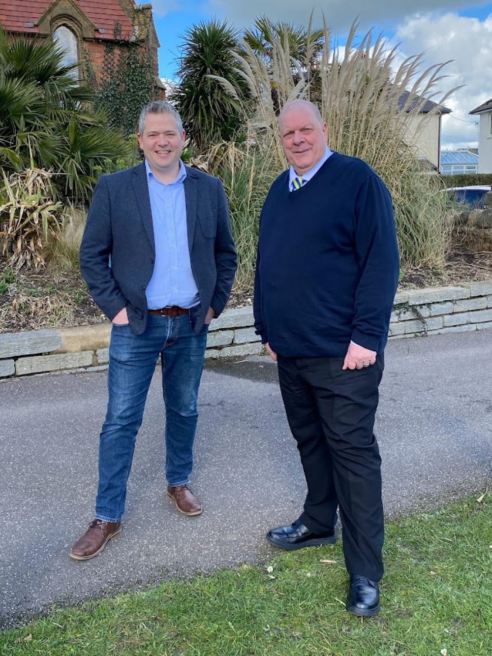 Conservatives Marcus Hartnell and Del Haggerty were both successful in the Seaton ward Conservatives Marcus Hartnell and Del Haggerty were both successful in the Seaton ward