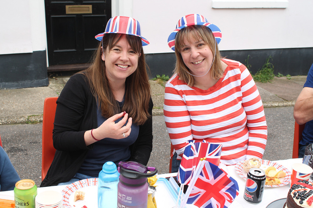 Residents of Colyton enjoy a street party on Sunday (photo credit: Philip Evans) Residents of Colyton enjoy a street party on Sunday (photo credit: Philip Evans)