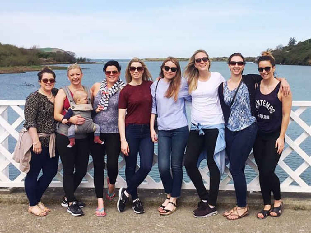 From left to right: Katie, Nicola, Naomi, Faye, Laura, Claire, Chloe, Hollie From left to right: Katie, Nicola, Naomi, Faye, Laura, Claire, Chloe, Hollie