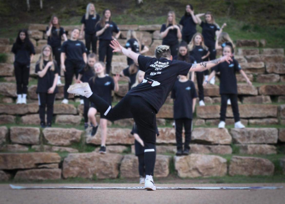 The Town Park is also a stage for the Dweamah Dance Academy