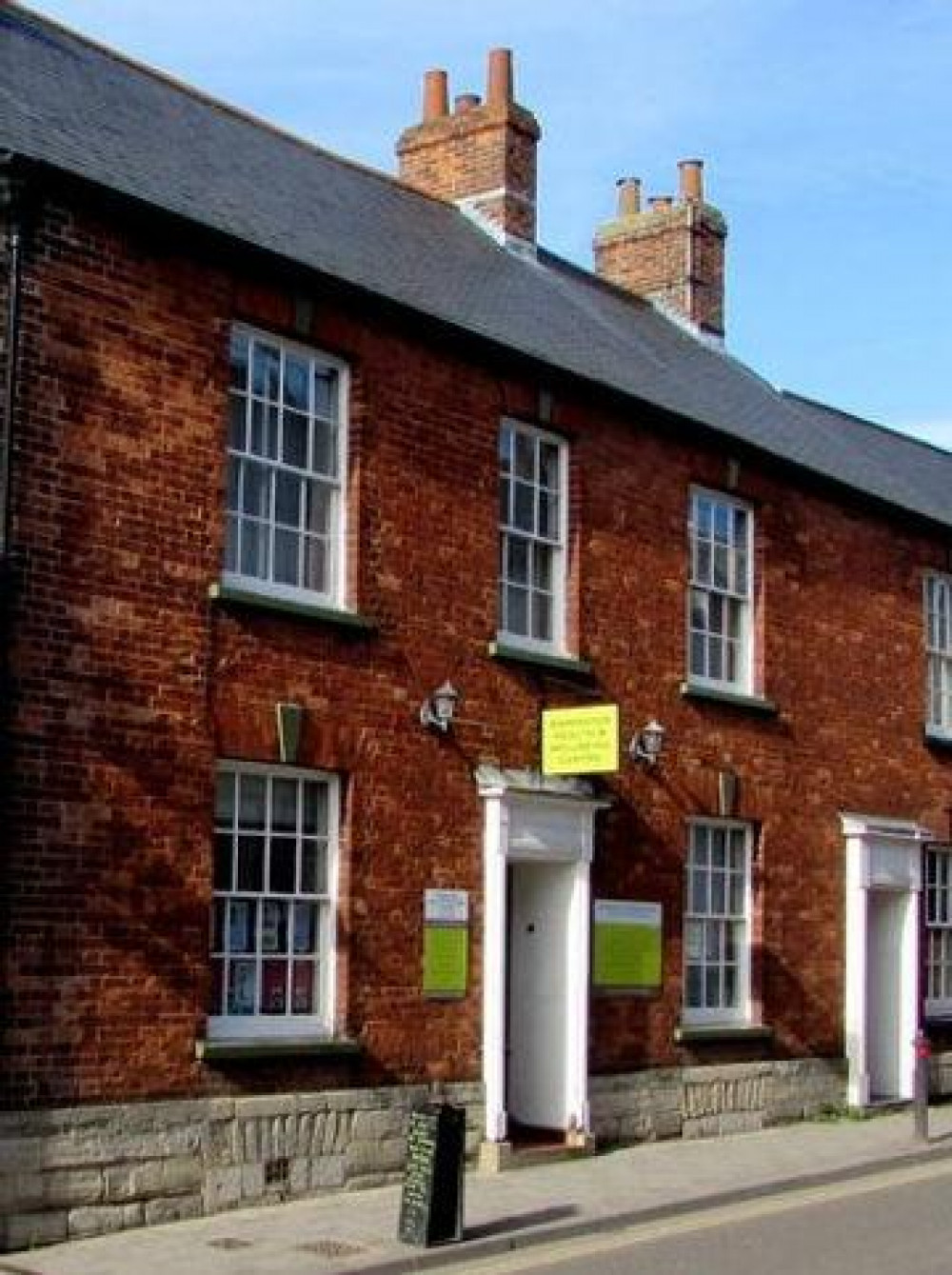 The grade II listed Axminster Wellbeing Centre building in Chard Street