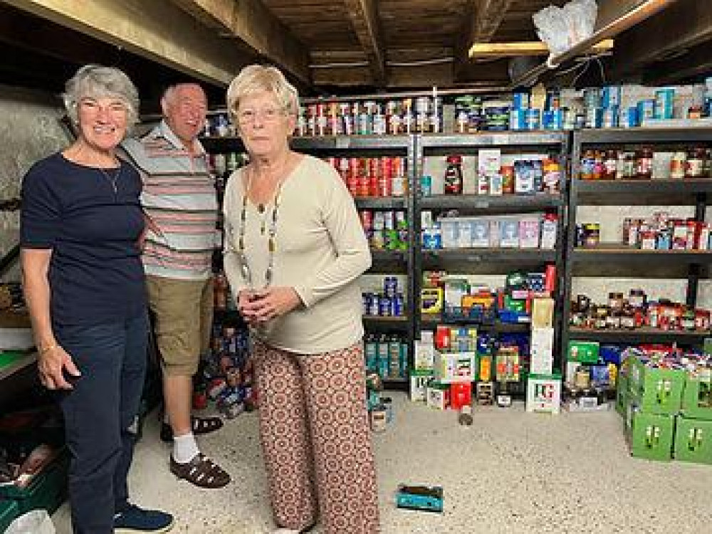 The centre also houses Axminster Foodbank