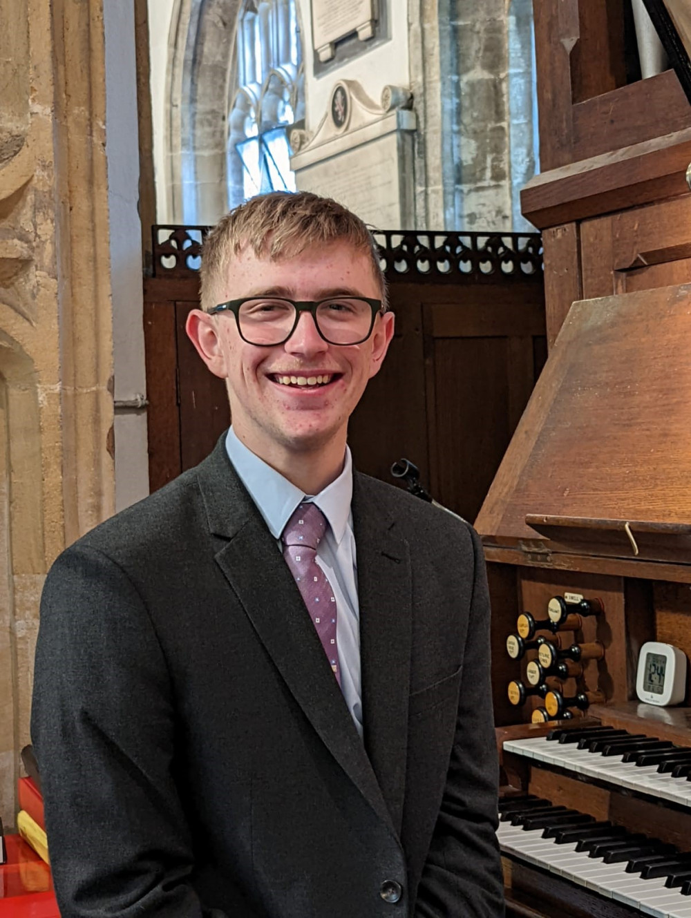 Organist William Bishop