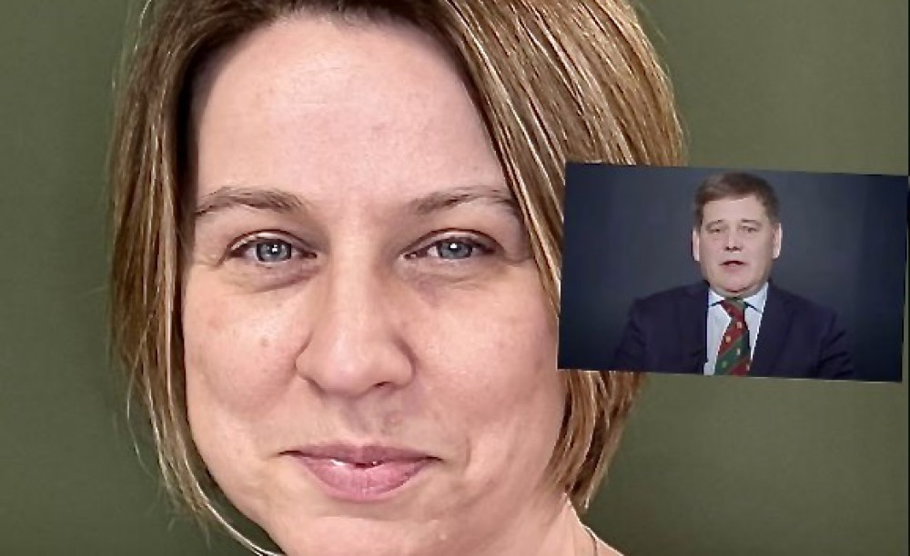 Amanda Hack wants Andrew Bridgen to force a by-election