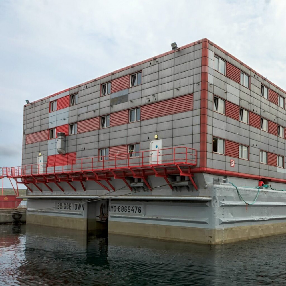 Bibby Stockholm (Image: Bibby Marine Limited)  