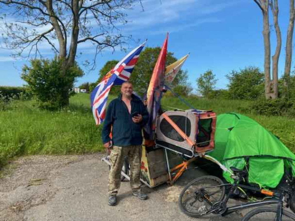 Allen 'Tiny' Stokes in Tattingstone (Picture: Russel Abbott)