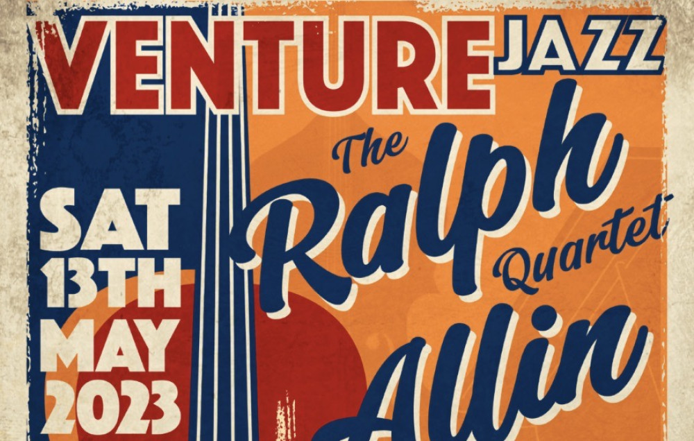 The Ralph Allin Quartet play live at The Venture Theatre in Ashby de la Zouch