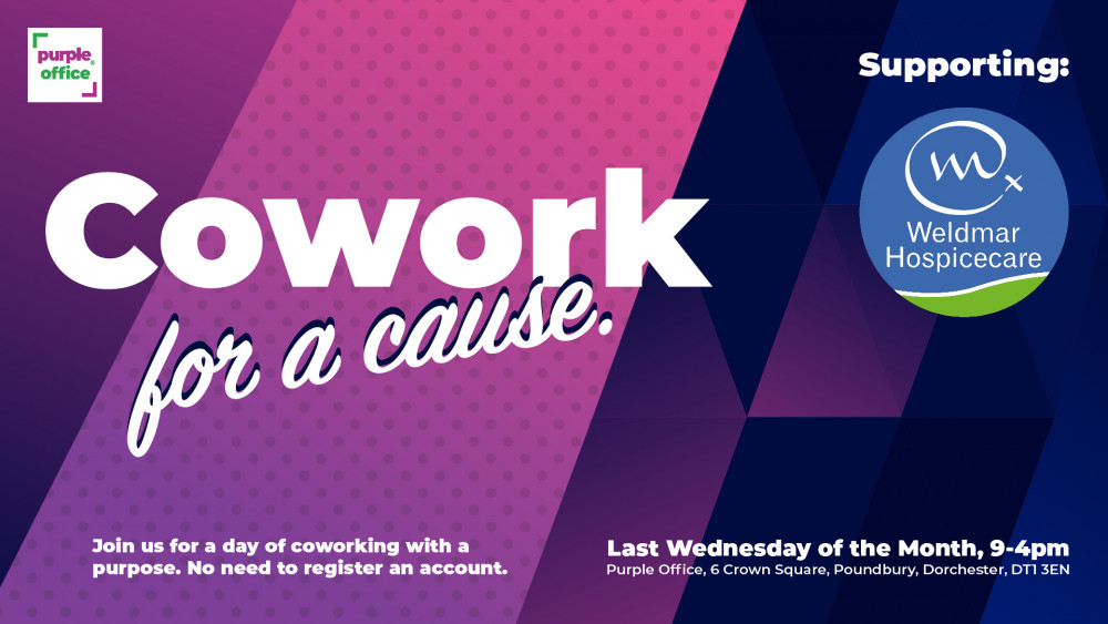 Cowork for a Cause, supporting Weldmar Hospicecare