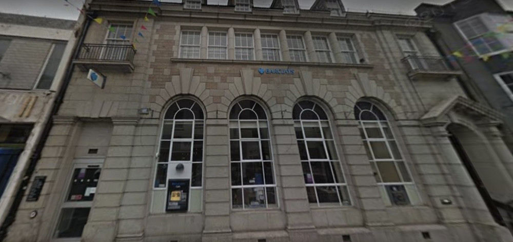 Barclays Bank Falmouth (Image: Google Street View) 