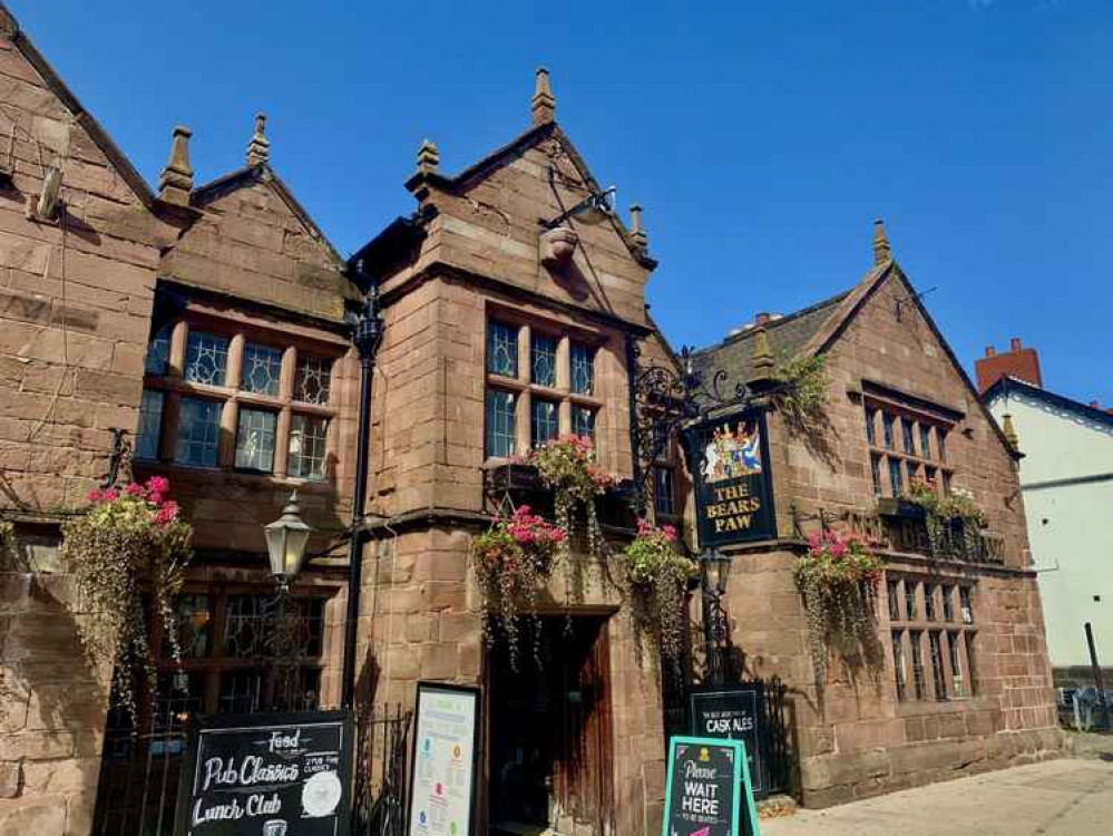 The Bears Paw pub have submitted an application to make alterations to their beer garden The Bears Paw pub have submitted an application to make alterations to their beer garden