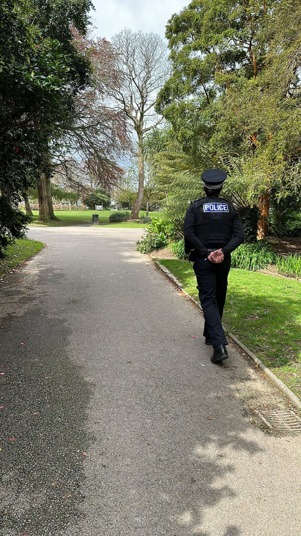 Police during Operation Loki (Image: Falmouth and Helston Police) 