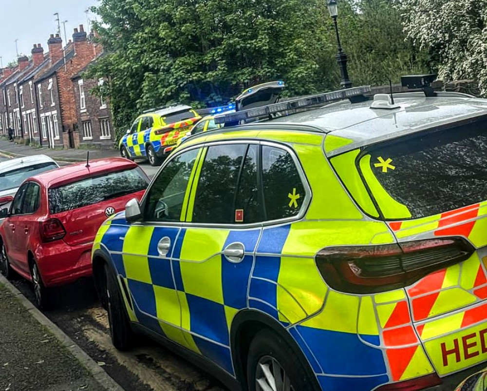 Cheshire Police have arrested a 14-year-old male teenager - in connection with reports of him carrying a knife at Valley Park, Flag Lane on Thursday 11 May (Ryan Parker).