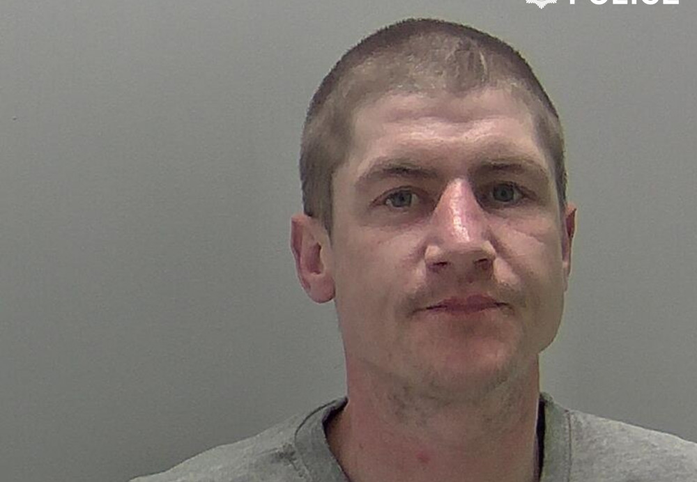 Daniel Leech appeared at Coventry Magistrates’ Court on Saturday, May 6 charged with 17 counts of theft (image via Warwickshire Police)