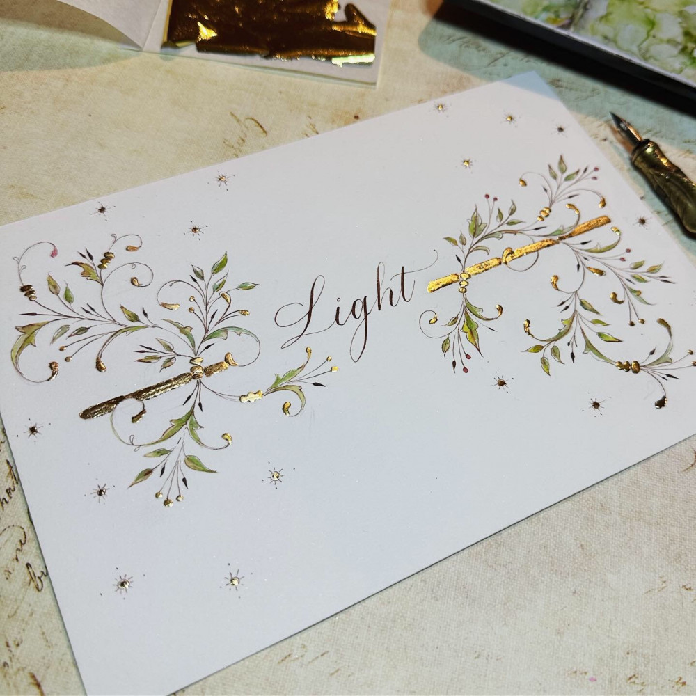 The Art of Illumination with Gold Leaf – 6-week course