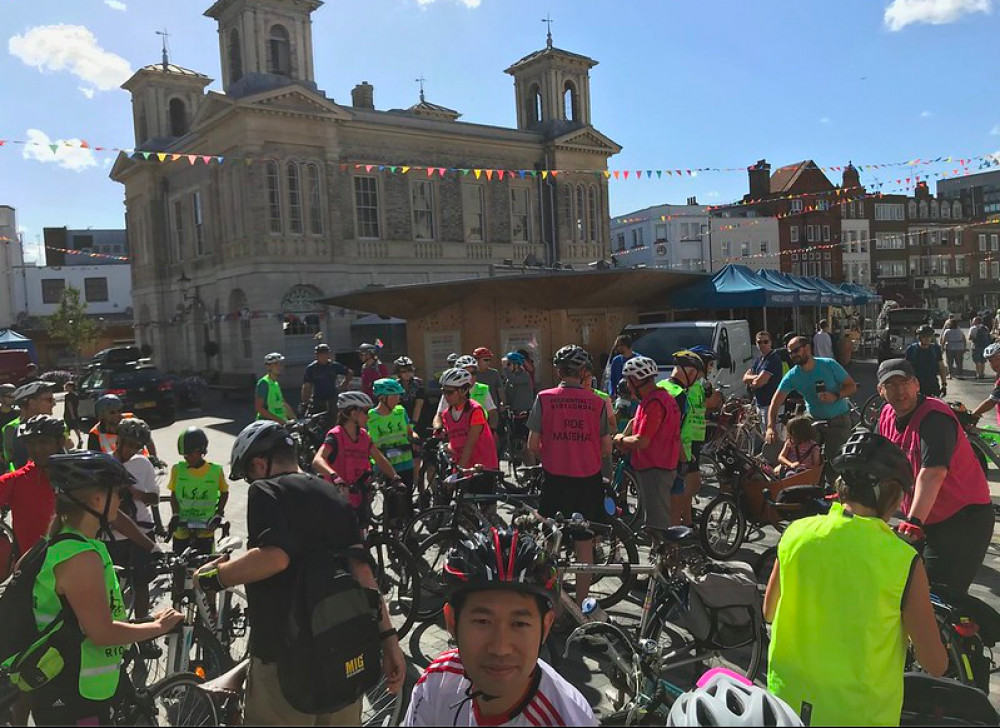 Organised by the Kingston Cycling Campaign (KCC) with the support of local groups Full Cycle and Kingston Hive, the free and family-friendly ride will take place on Sunday 4 June (Credit: KCC)