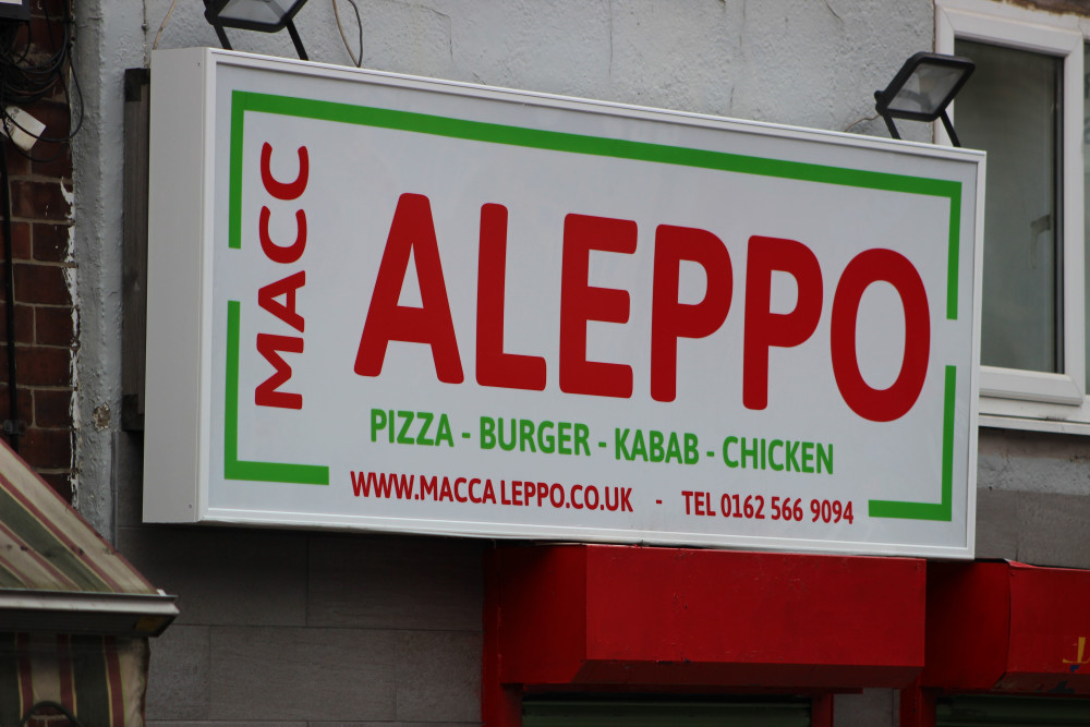 Mac Aleppo comprises 560 square feet. The ground floor takeaway has come on the market to let. (Image - Alexander Greensmith / Macclesfield Nub News) 