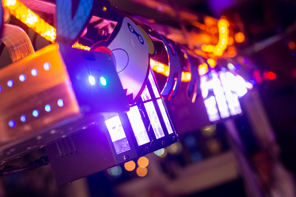 Just part of the DJ set up (Image: Nightchasers Disco) 