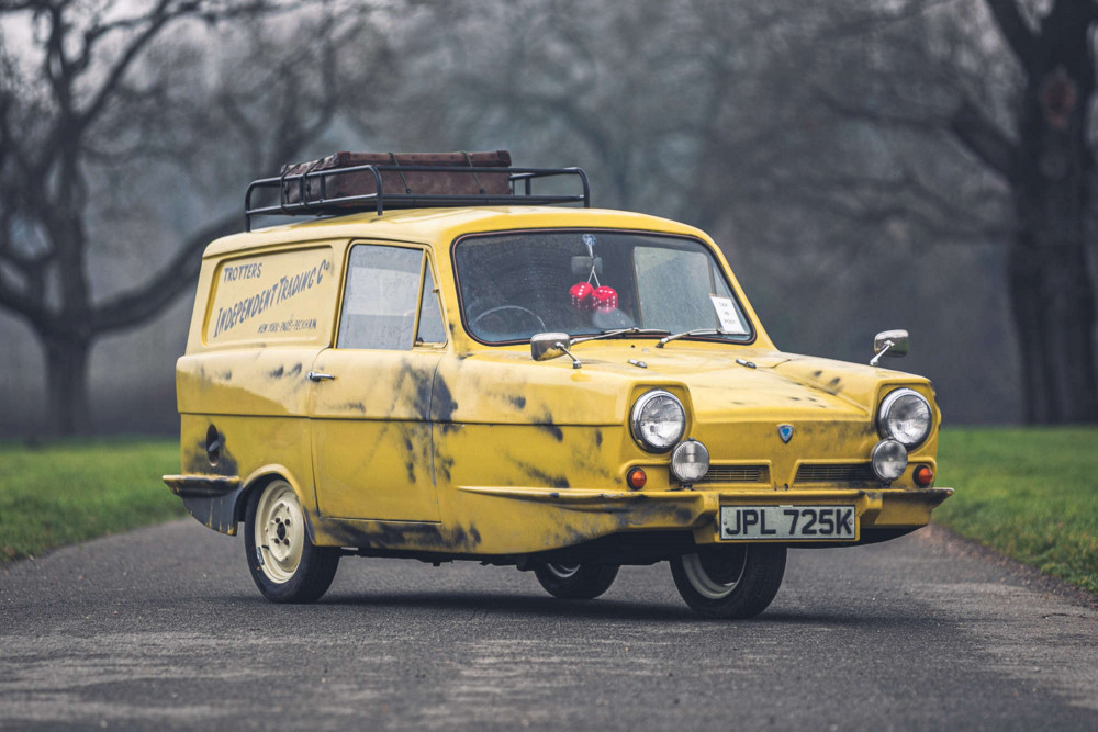 Ashorne-based Classic Car Auctions is selling the 1972 Reliant Regal Supervan III in June (image via SWNS)