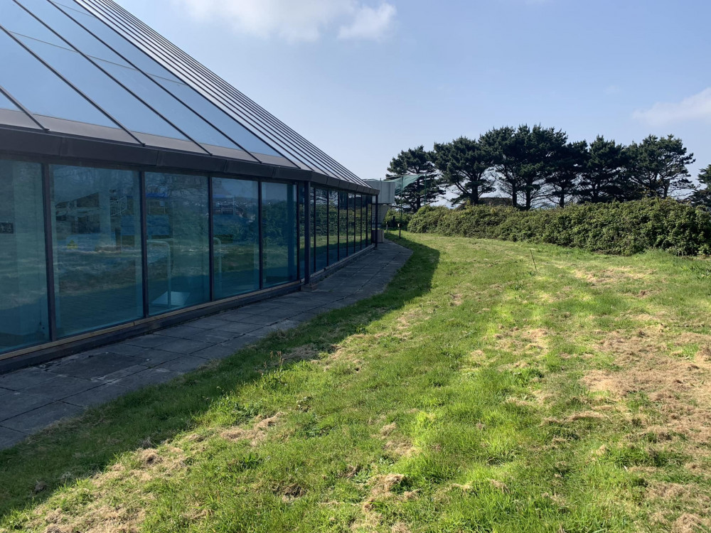 Outside the former Ships & Castles site (Image: Pendennis Leisure) 